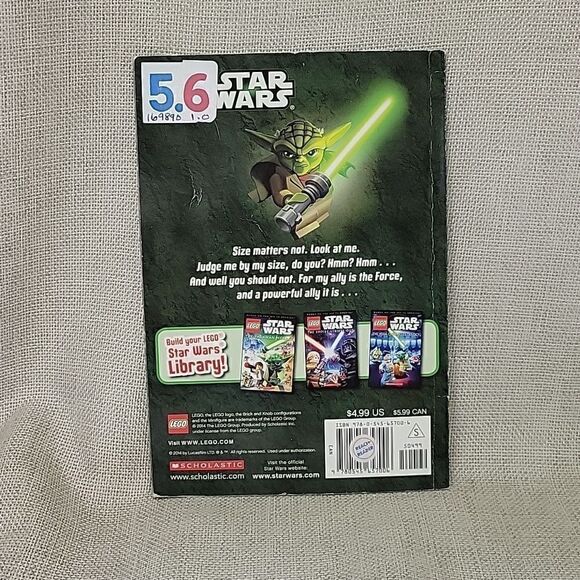 5 Star Wars paperback books and 3 McDonald's Happy Meal toys - Picture 7 of 11